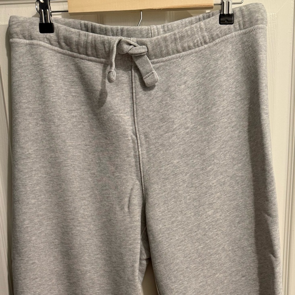 Frank & Eileen Heather Gray Triple Fleece Cropped Lounge Pants